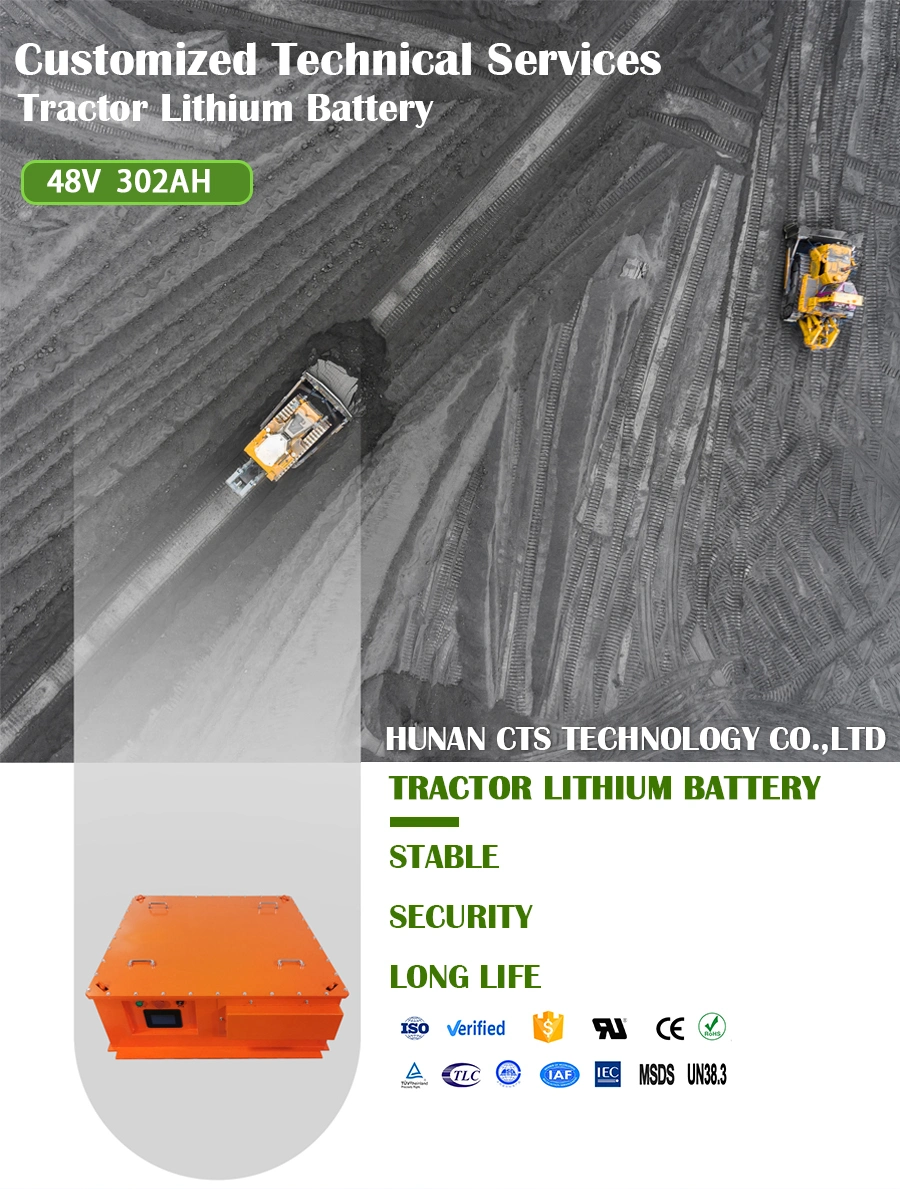 Cts OEM 48V 302ah 15kwh Lithium Battery for E-Car E-Tramcar E-Vehicle