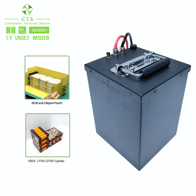 48V 40Ah Rechargeable CTS Battery For Electric Motorcycle