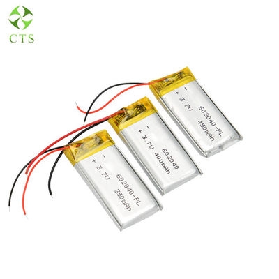 Drone Rechargeable Lithium 3.7 V 500mAh Li Polymer Battery 602040
