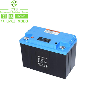 Color Customized 12V 3Ah Lithium Ion Motorcycle Battery CTS YT7A