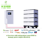 Home solar system storage 51.2v lifepo4 100ah 200ah 10kwh 20kwh  lithium ion battery with BMS