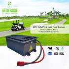 High Quality 36V 48V Lithium Battery for Golf Cart 60ah 80ah, Deep Cycle LiFePO4 Battery for electric Bicycle