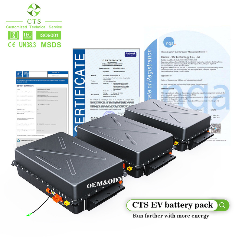 96v 20kwh 30kwh Lithium battery pack for electric car, 144V 100ah 200ah LiFePo4 electric car lithium ev battery pack
