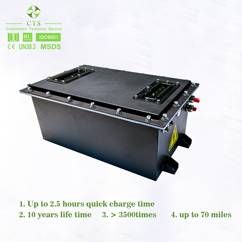 CTS lfp battery pack ODM 48v 100ah 160Ah 200Ah 300Ah lithium battery pack for golf cart ev