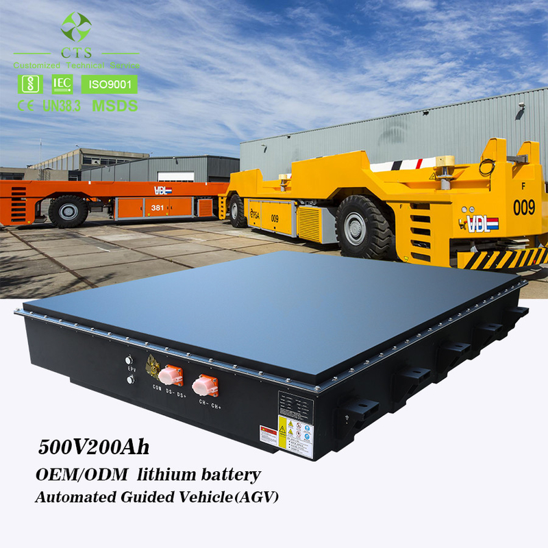 500v 100ah 200ah Ev Lifepo4 Battery Pack 50KWH 80kwh 500V 300AH For AGV / Truck