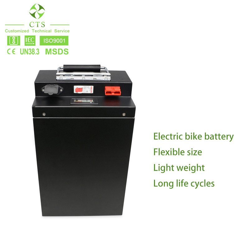 CTS lifepo4 battery pack 48v 20ah 60v 40ah lithium ion ebike scooter motorcycle battery pack