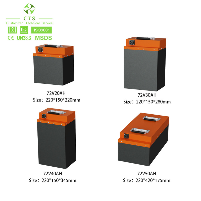CTS High Quality 48v 20ah 60v 40ah electric bicycle lifepo4 lithium ion battery pack for ebike scooter motorcycle
