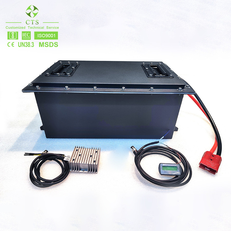 UN38.3 Deep Cycle Lifepo4 Lithium Battery Pack 48v 72v 60ah 80ah For Electric Golf Cart