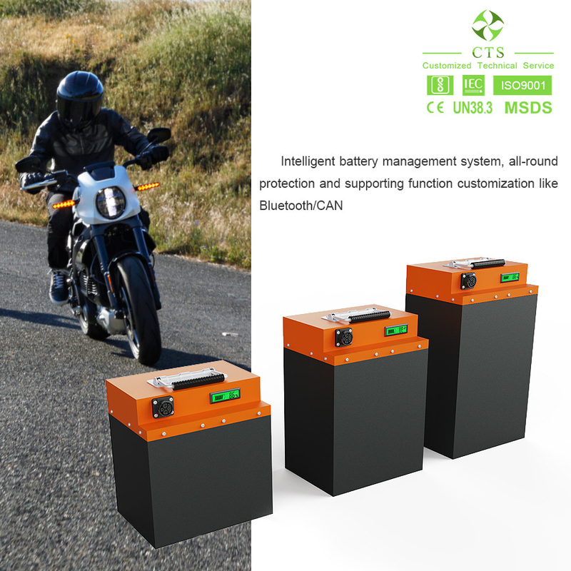 Most Popular Chinese Factory 36V 48V 72V 50ah 60ah Lithium Ion Battery for Motorcycle Ebike Scooter