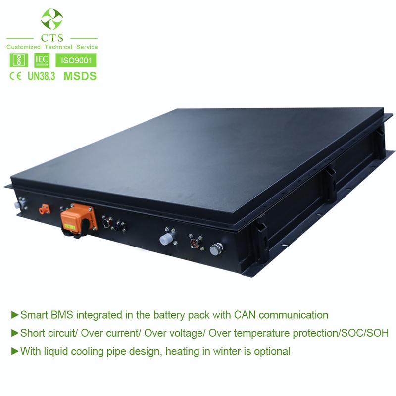A Grade 40kwh Lithium Battery Pack High Safety 400V 100AH 200AH With MSD Design