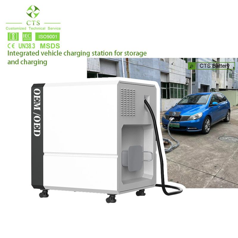 CTS EV 30kw 60kw 120kw Dc Portable Charger Chademo GBT CCS1 CCS2 Charging Station