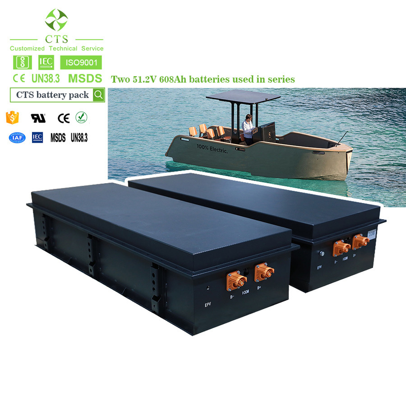 CTS electric boat marine EV Battery Pack 96v 300ah Lifepo4 Battery For Electric Boat/Yacht
