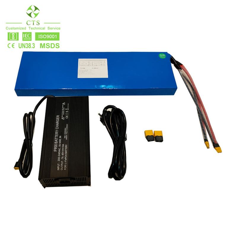 Deep Cycle LiFePO4 LFP Lithium Battery 72V 10Ah for E-Scooter Electric Motorcycle