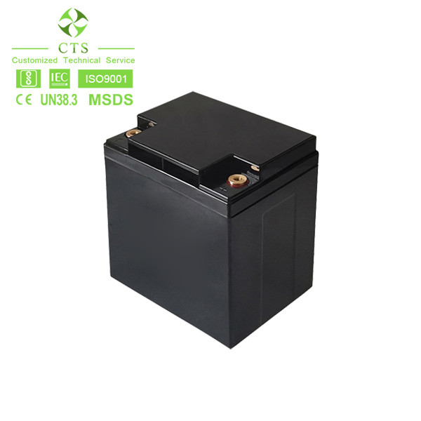 12V 30Ah Lithium Solar Battery Storage System Lifepo4 384Wh Rechargeable