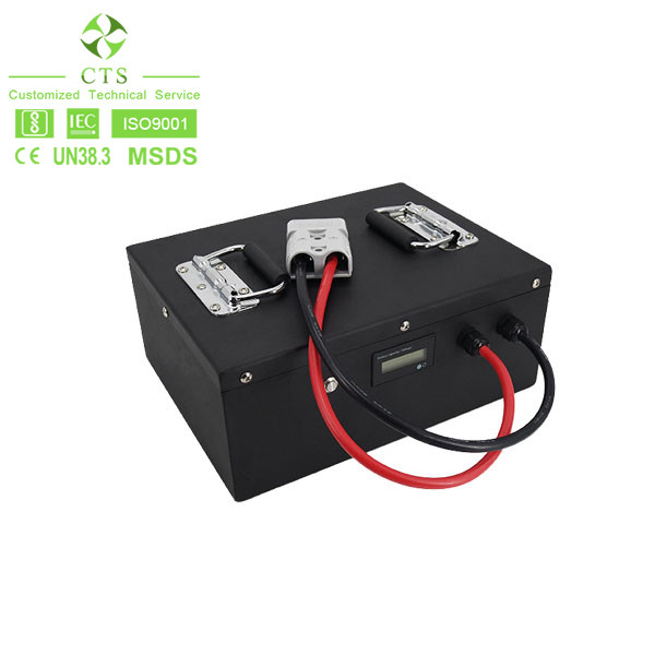 48V 50Ah E Scooter Battery Pack 2400Wh Lithium Ion LiFePO4 Deep Cycle