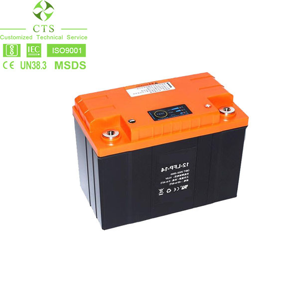 270 CCA 2.5Ah 12 Volt Lithium Motorcycle Battery CTS Deep Cycle