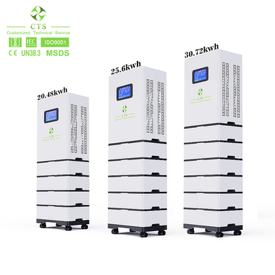 CTS 48v 100ah 200ah Lifepo4 Home Storage Battery Stackable Customized